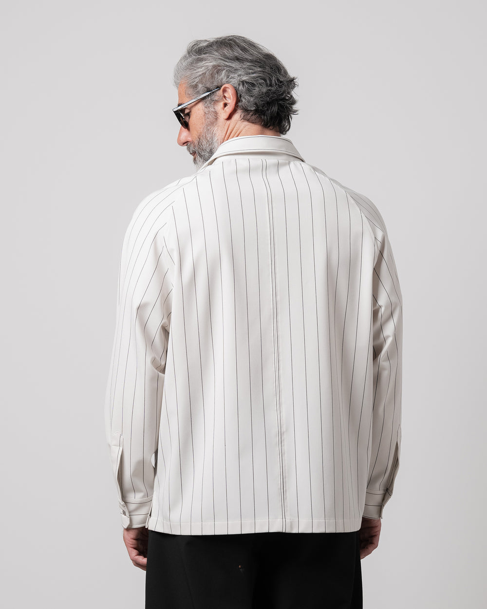 Striped Ecru