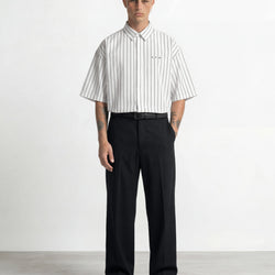 Striped Broken White