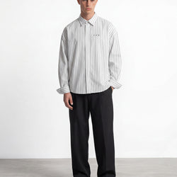 Striped Broken White